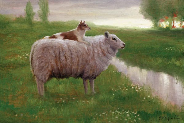 Sheep: Best Friends by David Joaquin