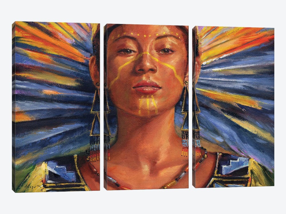 SunDancer by David Joaquin 3-piece Canvas Art Print