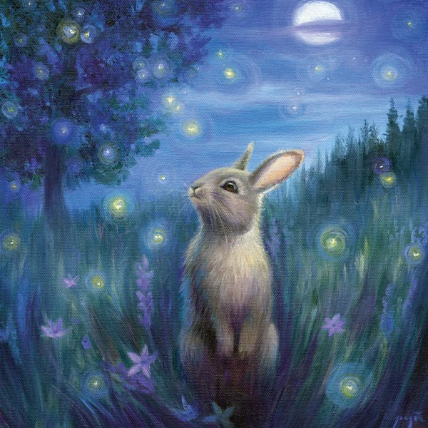 Animal Lover: Isabella And The Fireflies by David Joaquin