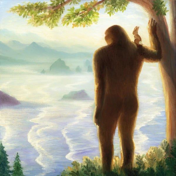 David Joaquin: Isabella And Bigfoot by David Joaquin