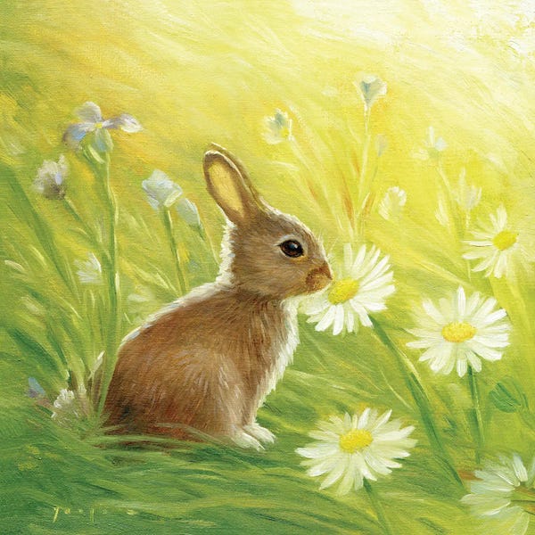 Cabin & Lodge Décor: Isabella And The Flowers by David Joaquin