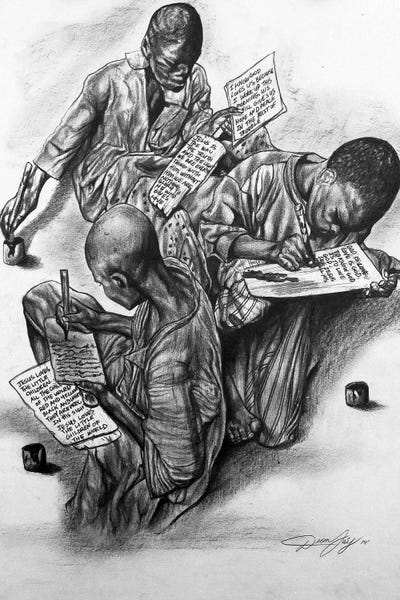 Giclee Features: Good Learning by DionJa'y