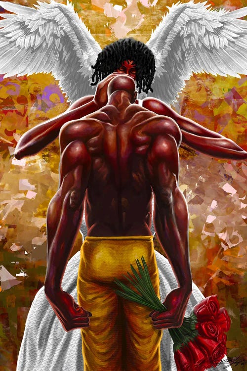 african american male guardian angel