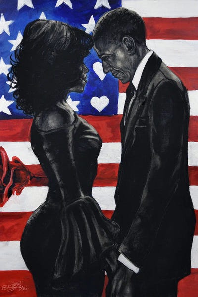 African American Art: The Rock And The Rose by DionJa'y