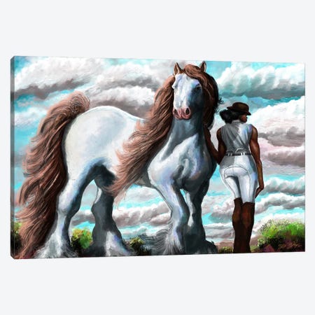 A Quiet Moment Canvas Print #DJY3} by DionJa'y Canvas Art