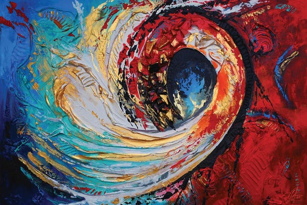 Giclee Features: Serene Turbulence by DionJa'y