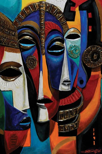 Abstract Figures: Maskin by DionJa'y