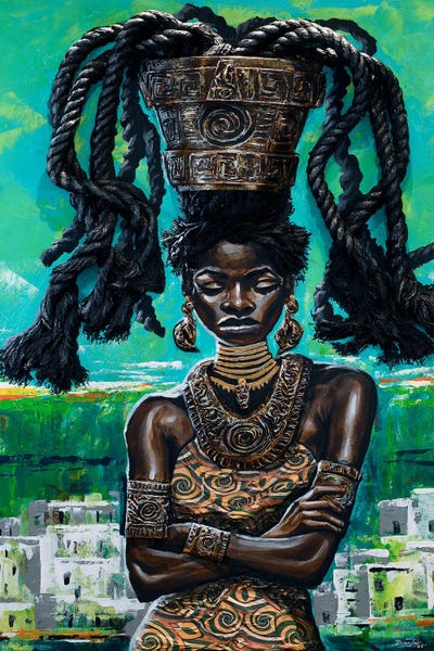 Princess by DionJa'y canvas print