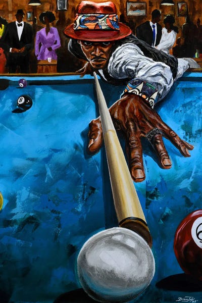 Wall Art: 8 Ball Slim by DionJa'y