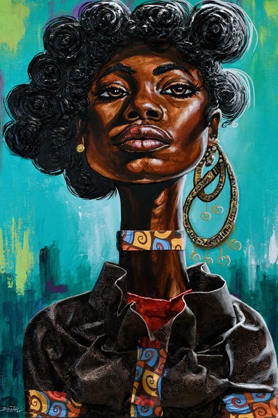 City Girl by DionJa'y art print