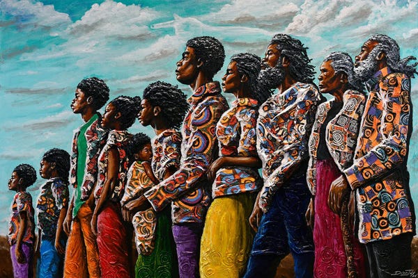 Contemporary Fine Art: Generations Forward by DionJa'y