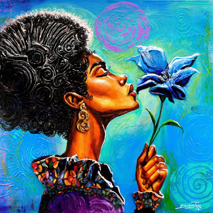 Blue Bell by DionJa'y wall art