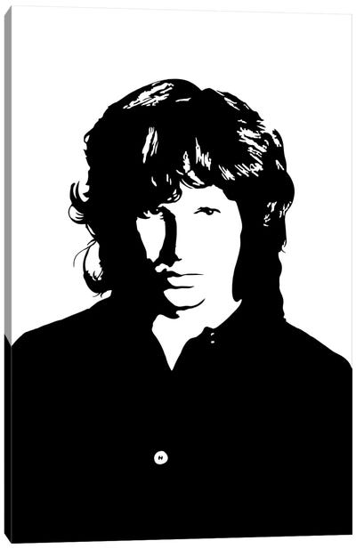 Jim Morrison Canvas Art Print - Dropkick Art