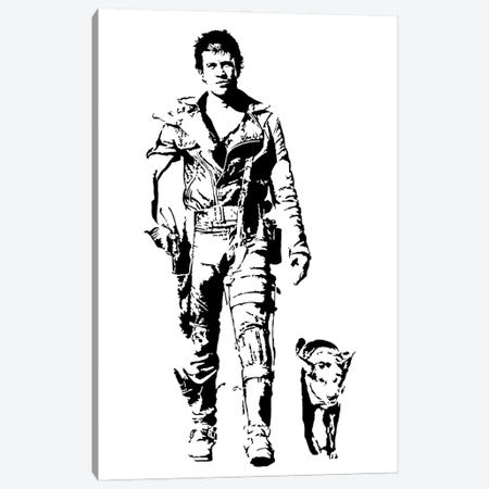 Mad Max - Mel Gibson Canvas Print #DKC41} by Dropkick Art Canvas Print