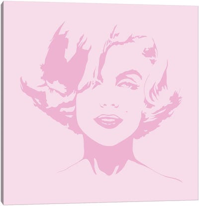 Marilyn Monroe Canvas Art Print - Dropkick Art
