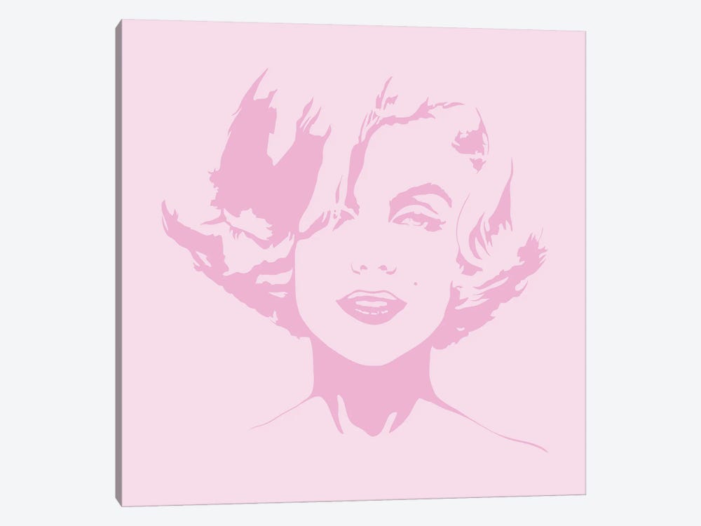 Marilyn Monroe by Dropkick Art 1-piece Canvas Artwork