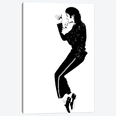Michael Jackson Canvas Print #DKC44} by Dropkick Art Canvas Art