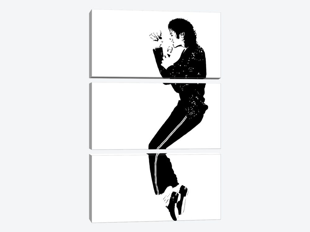 Michael Jackson by Dropkick Art 3-piece Canvas Artwork