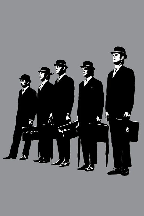 Monty Python Comedy Troupe by Dropkick Art wall art