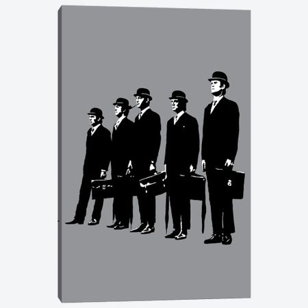 Monty Python Comedy Troupe Canvas Print #DKC46} by Dropkick Art Canvas Wall Art