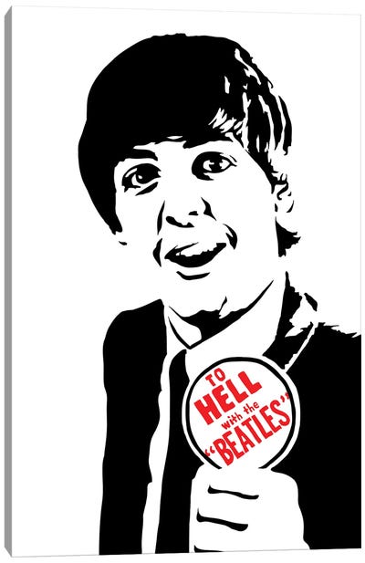 Paul Mccartney - The Beatles Canvas Art Print - Paul McCartney