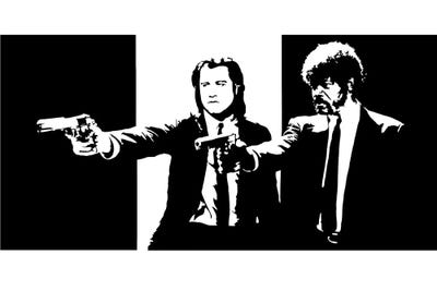 Black & White Digital Art