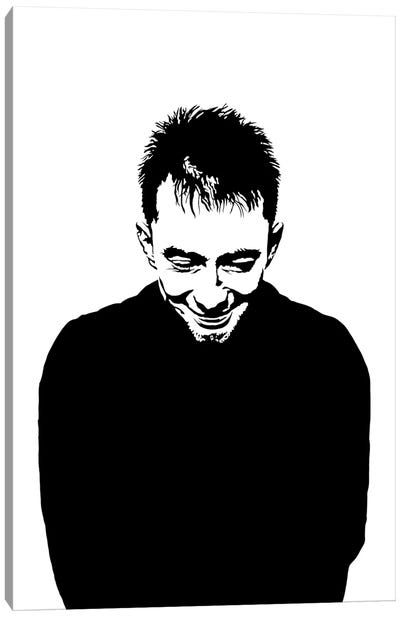 Thom Yorke - Radiohead Canvas Art Print - Dropkick Art