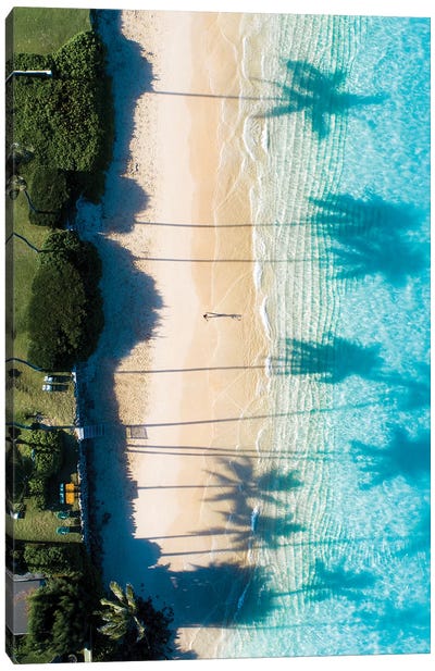 Beach View Canvas Art Print - Daniel Keating
