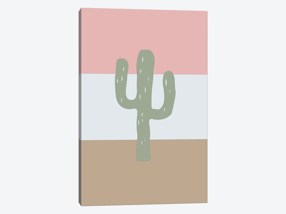 Cactus Calm by Daniel Keating 1-piece Canvas Art Print