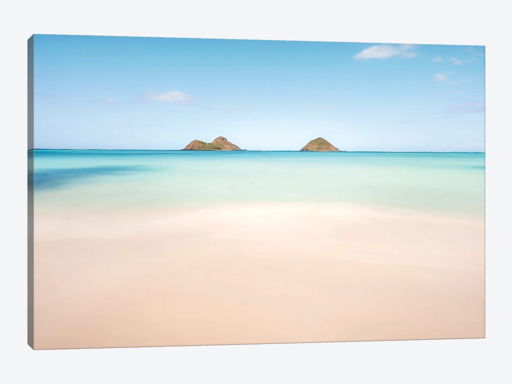 Lanikai Beach - Paradise by Daniel Keating 1-piece Canvas Art Print