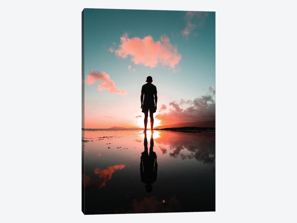 Cotton Candy Sky by Daniel Keating 1-piece Canvas Print