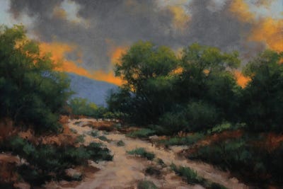 Evening Glow by Derk Hansen framed wall art