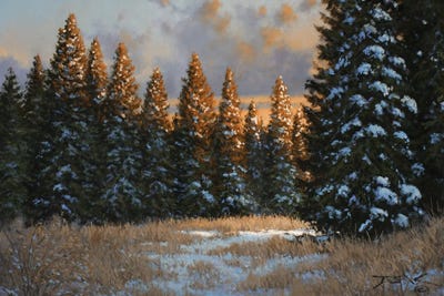 Evening Walk by Derk Hansen framed wall art