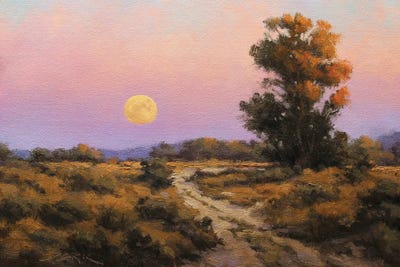 Harvest Moon by Derk Hansen framed wall art