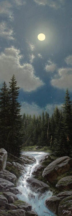 Moonlight Serenade by Derk Hansen wall art