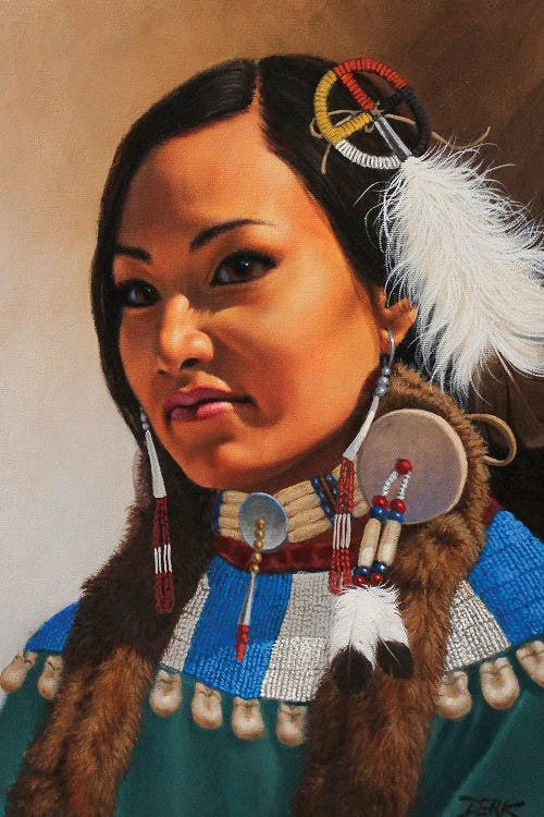 Native Pride by Derk Hansen wall art