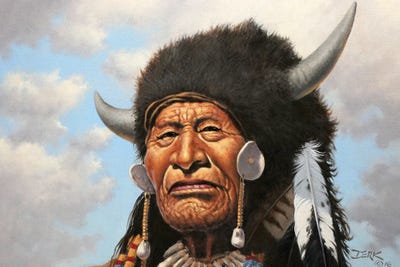 Walking Buffalo by Derk Hansen gallery poster