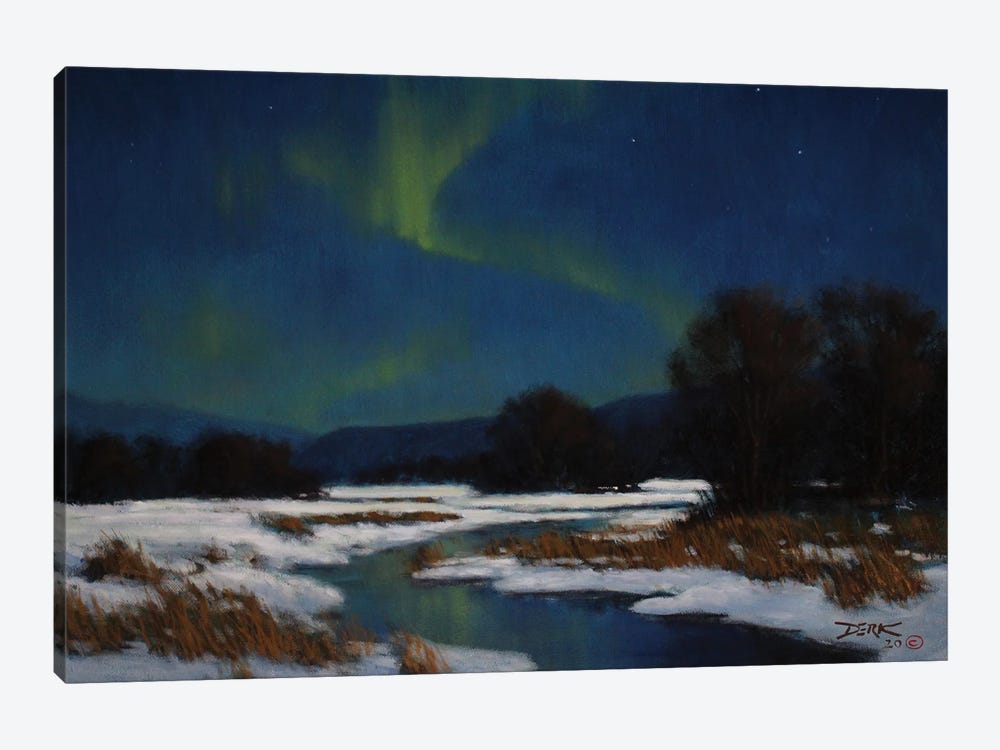Winter Nights by Derk Hansen 1-piece Art Print