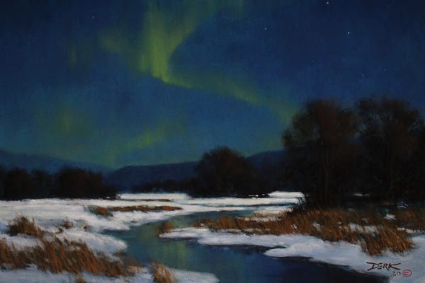 Aurora Borealis: Winter Nights by Derk Hansen