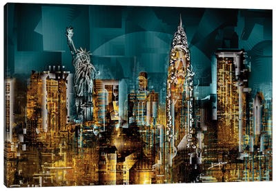 New York I Canvas Art Print - New York City Skylines