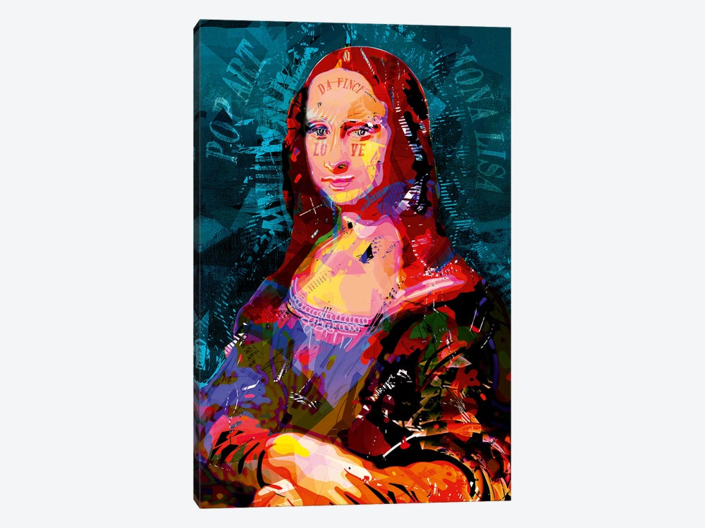 Mona Lisa by Darkko 1-piece Art Print