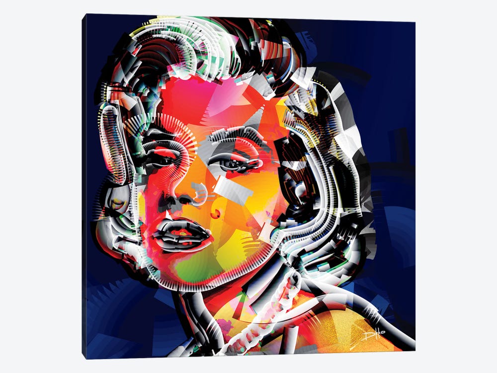 Marilyn I by Darkko 1-piece Canvas Wall Art