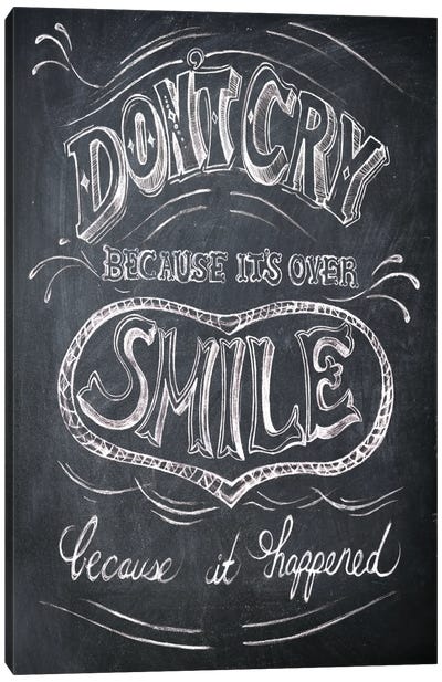 Smile Canvas Art Print - Drako Fontaine