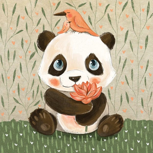Pandas: Panda by Dasha Kryukova