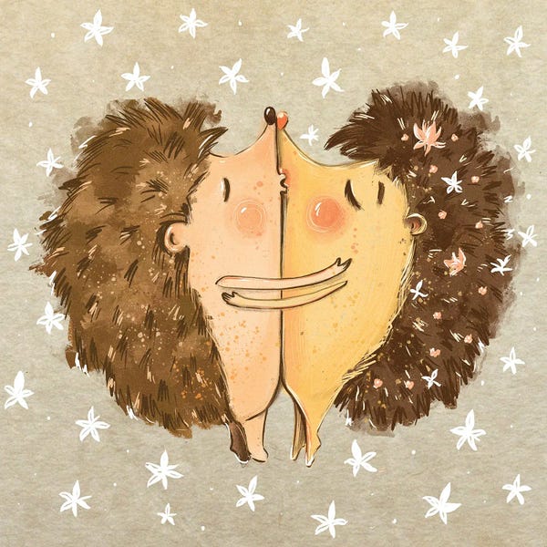 Hedgehogs: Prickly Love by Dasha Kryukova