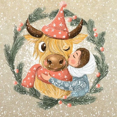 My Bull by Dasha Kryukova art print