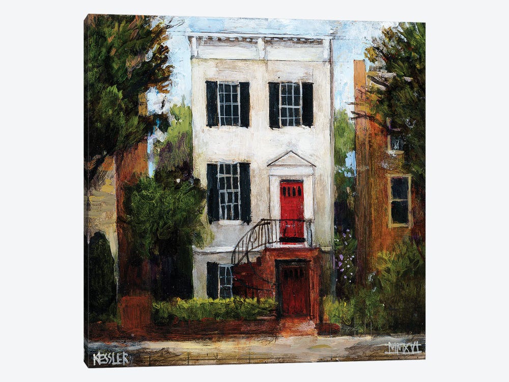The Sousa House, Capitol Hill by Daniel Patrick Kessler 1-piece Canvas Print
