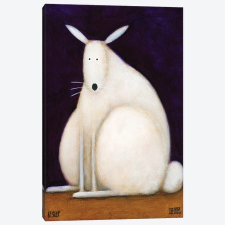 Bunny Canvas Print #DKS3} by Daniel Patrick Kessler Canvas Art Print