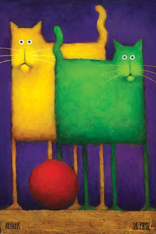Double Trouble I by Daniel Patrick Kessler wall art