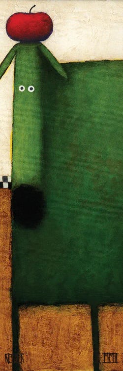 Green Dog II by Daniel Patrick Kessler wall art